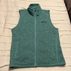 Patagonia Women's Better Sweater Fleece Vest Teal Heather